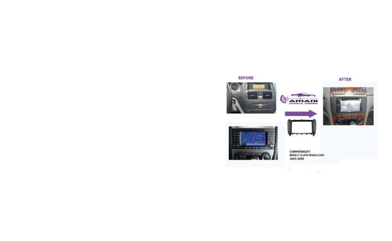 Mercedes Benz W203 & C209 Console