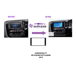 Mitsubishi Outlander 2014 radio frame