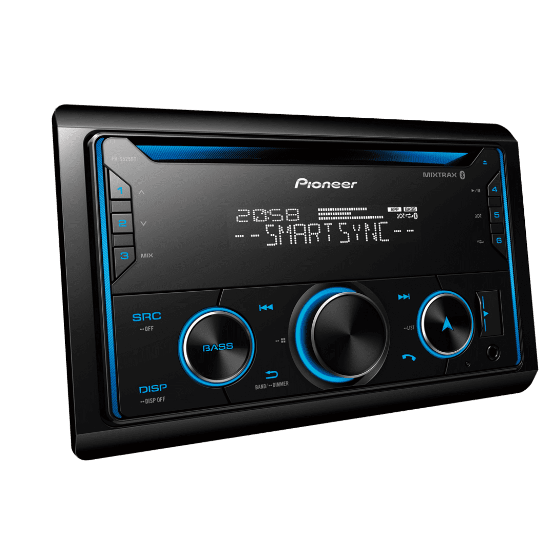 Pioneer FH-S525BT Car Audio Receiver. | Amani Vehicle Sounds