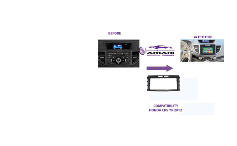 Honda CRV 2012-2014 Radio replacement