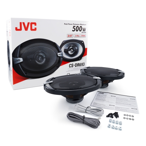 JVC 500 Watts 6 by 9