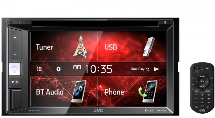 JVC KW-V250BT Multimedia Receiver