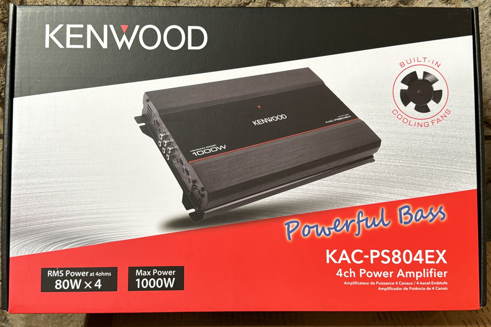 KAC-PS804EX KENWOOD AMPLIFIER 1000W