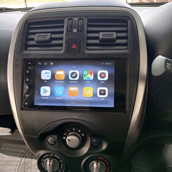 NISSAN MARCH 2014 8 INCH ANDROID