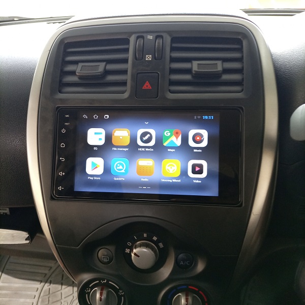 NISSAN MARCH 2014 8 INCH ANDROID