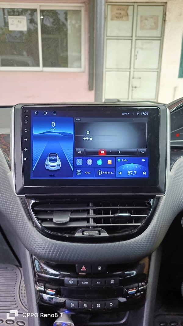 PEUGEOT 208 9 INCH ANDROID RADIO