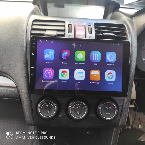 SUBARU IMPREZA 9 INCH OVERLAY ANDROID